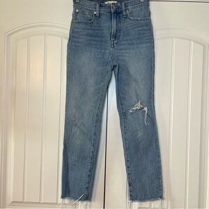 Madewell The Perfect Vintage Jean Rosabelle Wash Comfort Stretch Edition Size 26